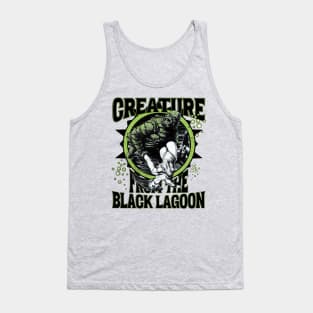 Creature from ther Black LagoonMonster Movie Classic Distressed look Tank Top